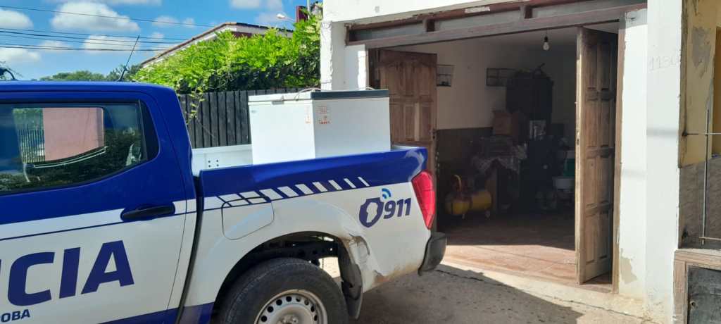 Villa del Rosario: la policía recuperó un frezeer que había sido&nbsp;robado