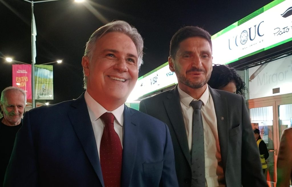 Desde ExpoAgro, Llaryora reiteró el pedido para que el Gobierno nacional elimine las retenciones al&nbsp;campo
