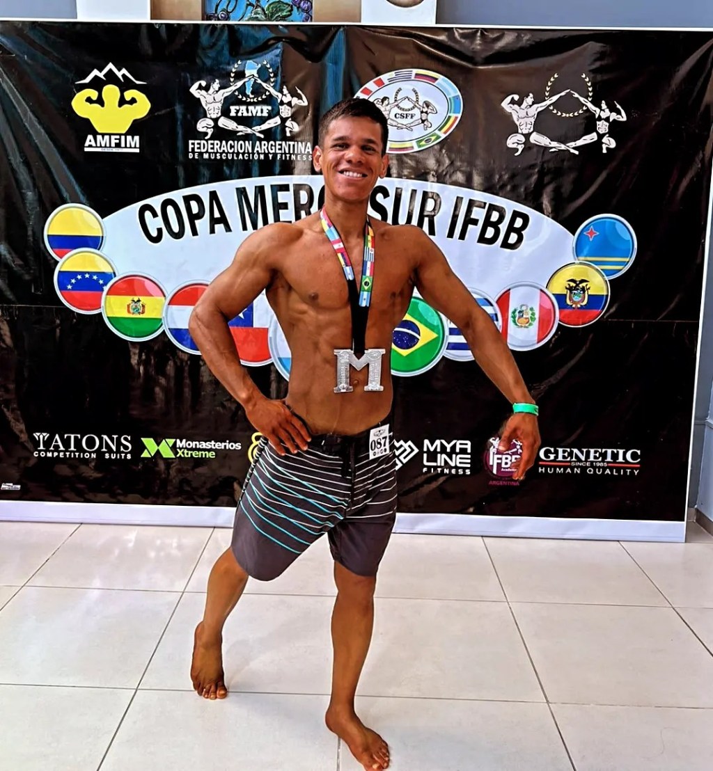 El luquense Marco Oses se consagró  Campeón de la Copa Mercosur IFBB&nbsp;2024.