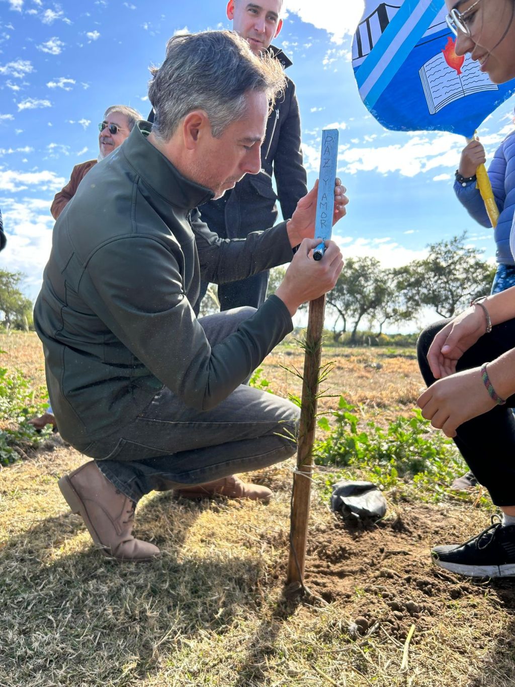 Forestación de 11 hectáreas recuperadas en&nbsp;Pilar