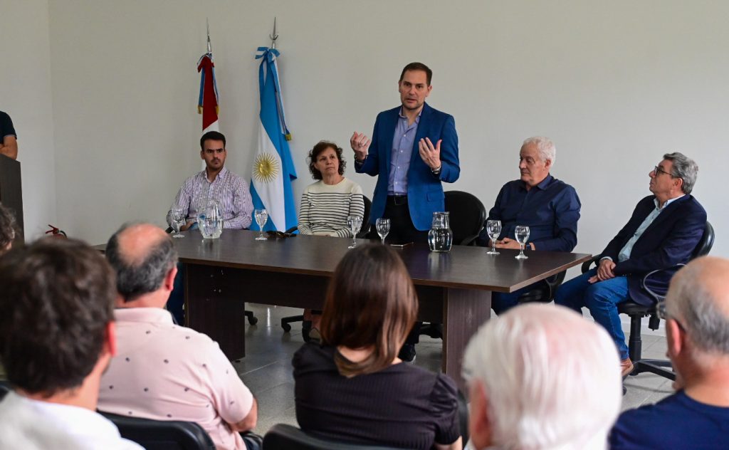 El ministro Martín Gill encabezó jornadas territoriales en departamentos Unión y Marcos&nbsp;Juárez