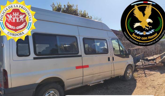 Secuestran un furgón con pedido de captura en&nbsp;Calchín