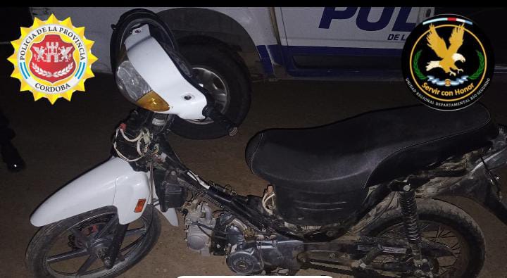 Recuperan una moto robada en&nbsp;Luque