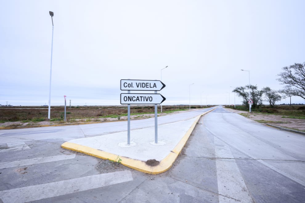 La pavimentación entre Calchín Oeste y la Ruta 10 alcanzó un 85% de&nbsp;ejecución